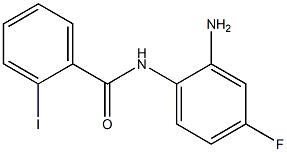 N-(2-amino-4-fluorophenyl)-2-iodobenzamide Struktur