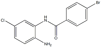 N-(2-amino-5-chlorophenyl)-4-bromobenzamide Struktur