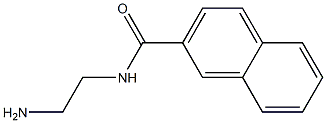 N-(2-aminoethyl)-2-naphthamide Struktur