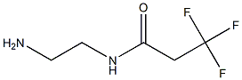 N-(2-aminoethyl)-3,3,3-trifluoropropanamide Struktur