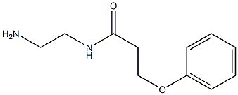 N-(2-aminoethyl)-3-phenoxypropanamide Struktur