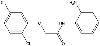 N-(2-aminophenyl)-2-(2,5-dichlorophenoxy)acetamide Struktur