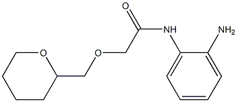 N-(2-aminophenyl)-2-(oxan-2-ylmethoxy)acetamide Struktur