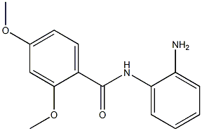 N-(2-aminophenyl)-2,4-dimethoxybenzamide Struktur