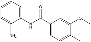 N-(2-aminophenyl)-3-methoxy-4-methylbenzamide Struktur