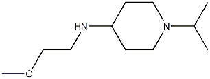 N-(2-methoxyethyl)-1-(propan-2-yl)piperidin-4-amine Struktur