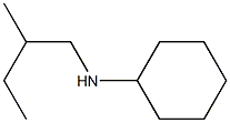 N-(2-methylbutyl)cyclohexanamine Struktur