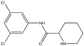 N-(3,5-dichlorophenyl)piperidine-2-carboxamide Struktur