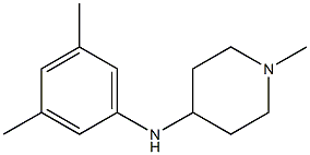 N-(3,5-dimethylphenyl)-1-methylpiperidin-4-amine Struktur