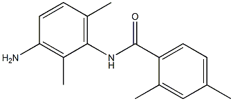 N-(3-amino-2,6-dimethylphenyl)-2,4-dimethylbenzamide Struktur