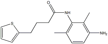 N-(3-amino-2,6-dimethylphenyl)-4-thien-2-ylbutanamide Struktur