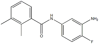 N-(3-amino-4-fluorophenyl)-2,3-dimethylbenzamide Struktur