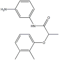 N-(3-aminophenyl)-2-(2,3-dimethylphenoxy)propanamide Struktur