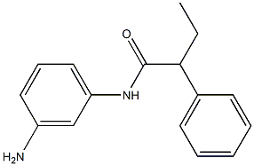 N-(3-aminophenyl)-2-phenylbutanamide Struktur