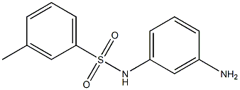 N-(3-aminophenyl)-3-methylbenzenesulfonamide Struktur