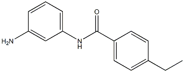 N-(3-aminophenyl)-4-ethylbenzamide Struktur