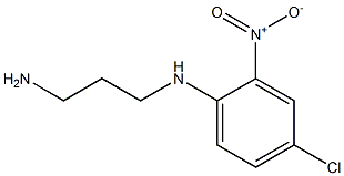 N-(3-aminopropyl)-N-(4-chloro-2-nitrophenyl)amine Struktur