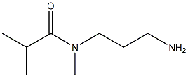 N-(3-aminopropyl)-N,2-dimethylpropanamide Struktur