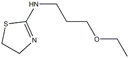 N-(3-ethoxypropyl)-4,5-dihydro-1,3-thiazol-2-amine Struktur