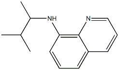 N-(3-methylbutan-2-yl)quinolin-8-amine Struktur