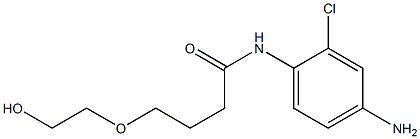 N-(4-amino-2-chlorophenyl)-4-(2-hydroxyethoxy)butanamide Struktur