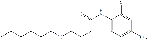 N-(4-amino-2-chlorophenyl)-4-(hexyloxy)butanamide Struktur