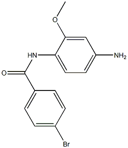 N-(4-amino-2-methoxyphenyl)-4-bromobenzamide Struktur