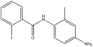 N-(4-amino-2-methylphenyl)-2-iodobenzamide Struktur