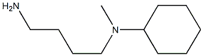 N-(4-aminobutyl)-N-methylcyclohexanamine Struktur