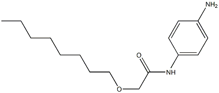 N-(4-aminophenyl)-2-(octyloxy)acetamide Struktur