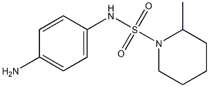 N-(4-aminophenyl)-2-methylpiperidine-1-sulfonamide Struktur