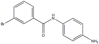 N-(4-aminophenyl)-3-bromobenzamide Struktur