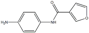 N-(4-aminophenyl)-3-furamide Struktur