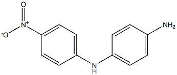 N-(4-aminophenyl)-N-(4-nitrophenyl)amine Struktur