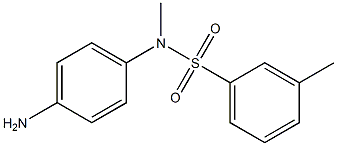 N-(4-aminophenyl)-N,3-dimethylbenzene-1-sulfonamide Struktur