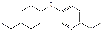 N-(4-ethylcyclohexyl)-6-methoxypyridin-3-amine Struktur