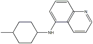 N-(4-methylcyclohexyl)quinolin-5-amine Struktur