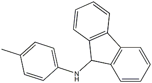 N-(4-methylphenyl)-9H-fluoren-9-amine Struktur