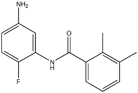 N-(5-amino-2-fluorophenyl)-2,3-dimethylbenzamide Struktur