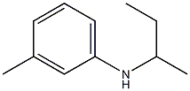 N-(butan-2-yl)-3-methylaniline Struktur