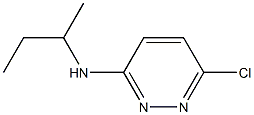 N-(butan-2-yl)-6-chloropyridazin-3-amine Struktur