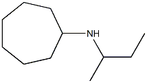 N-(butan-2-yl)cycloheptanamine Struktur