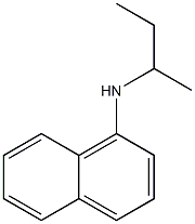 N-(butan-2-yl)naphthalen-1-amine Struktur