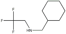 N-(cyclohexylmethyl)-N-(2,2,2-trifluoroethyl)amine Struktur