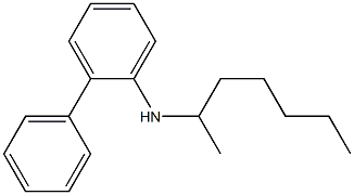 N-(heptan-2-yl)-2-phenylaniline Struktur