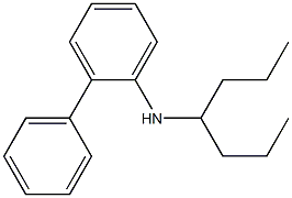 N-(heptan-4-yl)-2-phenylaniline Struktur