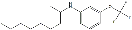 N-(nonan-2-yl)-3-(trifluoromethoxy)aniline Struktur