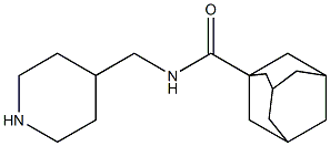 N-(piperidin-4-ylmethyl)adamantane-1-carboxamide Struktur