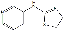 N-(pyridin-3-yl)-4,5-dihydro-1,3-thiazol-2-amine Struktur