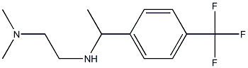 N,N-dimethyl-N'-{1-[4-(trifluoromethyl)phenyl]ethyl}ethane-1,2-diamine Struktur